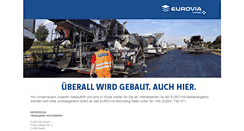 Desktop Screenshot of eurovia.de