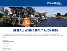 Tablet Screenshot of eurovia.de